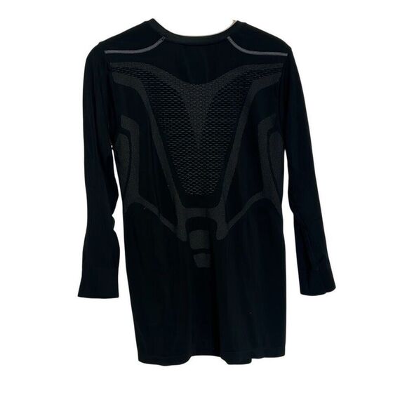 Nike Pro Tight Nike Fit Graphic Long Sleeve Athletic T-Shirt Black Gray Size XXL - Picture 8 of 8